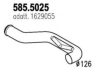 VOLVO 1629055 Exhaust Pipe